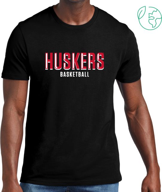 Nebraska Allmade Organic Cotton Tee Huskers Basketball - ONLINE ONLY