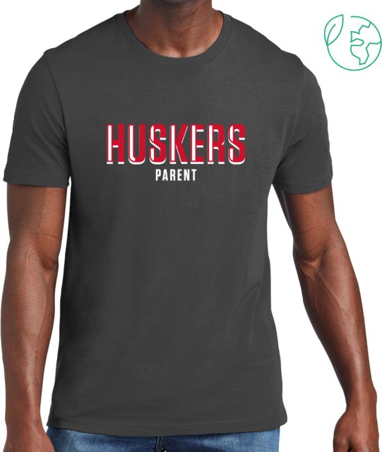 Nebraska Allmade Organic Cotton Tee Huskers Parent - ONLINE ONLY