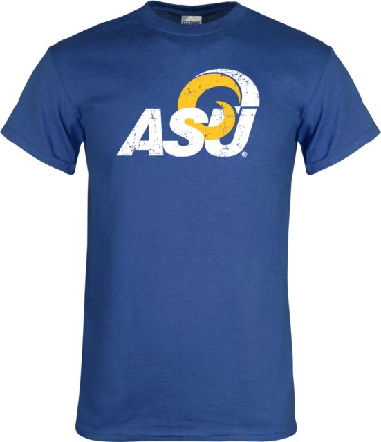Angelo State T Shirt Distressed Logo - ONLINE ONLY