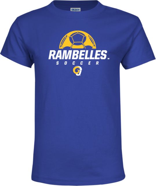 Angelo State Youth T Shirt Rambelles Soccer - ONLINE ONLY
