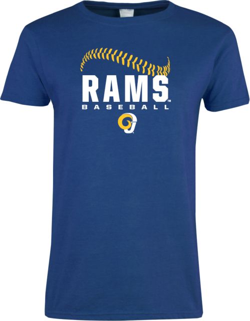Angelo State Ladies T Shirt Rams Baseball - ONLINE ONLY