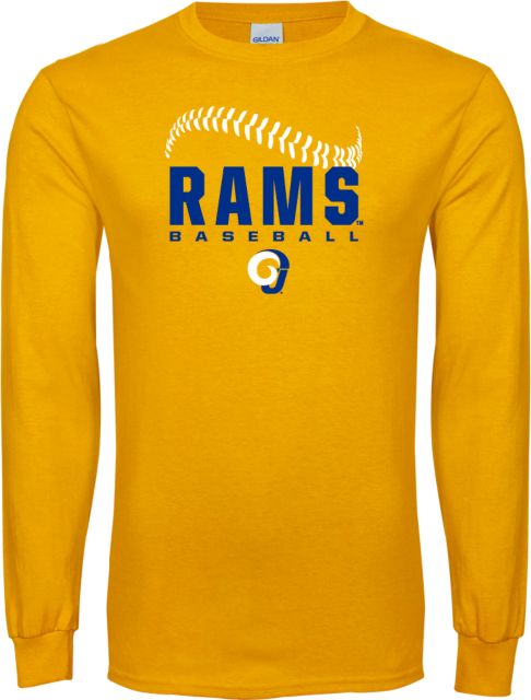Angelo State Long Sleeve T Shirt Rams Baseball - ONLINE ONLY