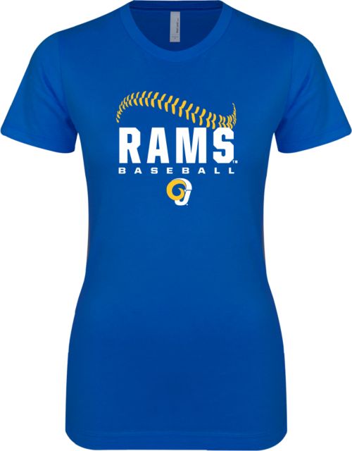 Angelo State Next Level Ladies SoftStyle Junior Fitted Tee Rams Baseball - ONLINE ONLY