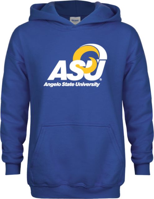 Angelo State Youth Fleece Hoodie Primary Mark - ONLINE ONLY