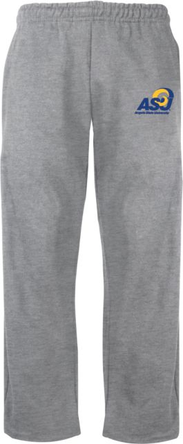 Angelo State Fleece Open Bottom Pant Primary Mark - ONLINE ONLY