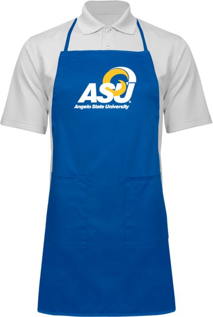 Angelo State Full Length Apron Primary Mark - ONLINE ONLY