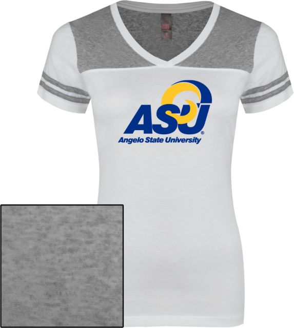 Angelo State Ladies T Shirt Rams Baseball - ONLINE ONLY: Angelo