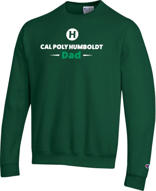 Humboldt Champion Fleece Crew Cal Poly Humboldt Dad ONLINE ONLY