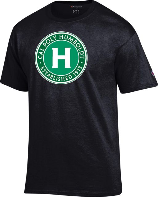 Humboldt Champion T Shirt Cal Poly Humboldt Seal  - ONLINE ONLY