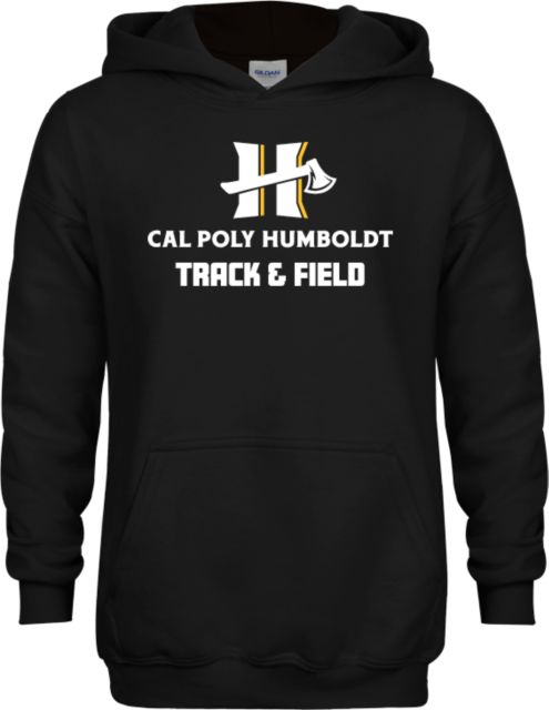 Humboldt Youth Fleece Hoodie Cal Poly Humboldt Track and Field - ONLINE ONLY