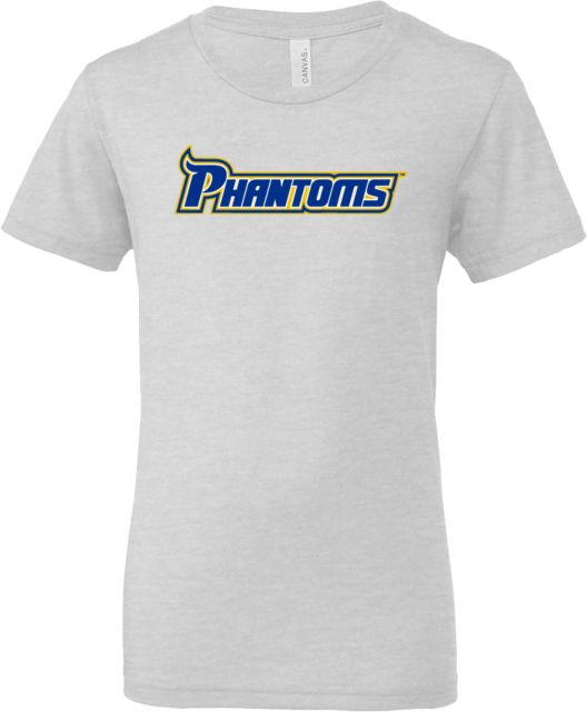 Delaware CC Bella + Canvas Youth Jersey T Shirt Phantoms Wordmark - ONLINE ONLY