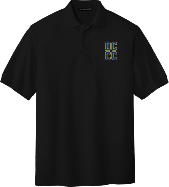 Delaware CC Silk Touch Polo DCCC Stacked - ONLINE ONLY