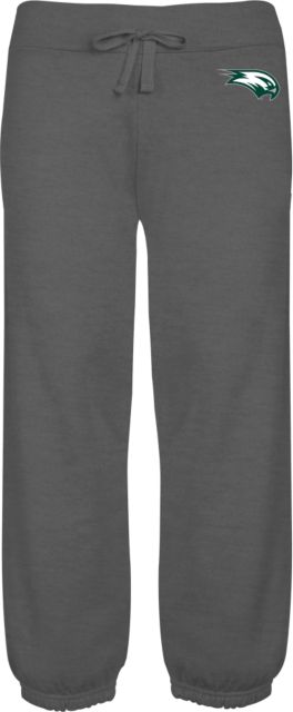 Wagner College ENZA Ladies Banded Fleece Capri Seahawk Head - ONLINE ONLY