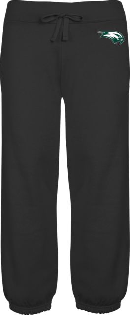 Wagner College ENZA Ladies Banded Fleece Capri Seahawk Head - ONLINE ONLY