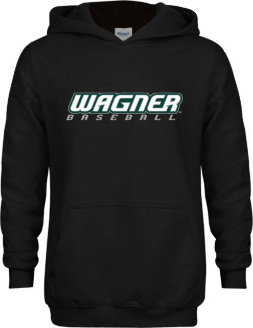Wagner College Youth Fleece Hoodie Baseball - ONLINE ONLY