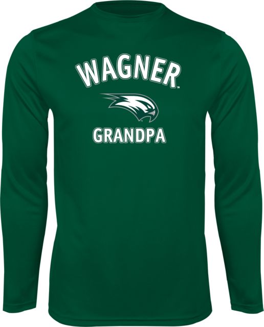 Wagner College Performance Longsleeve Shirt Grandpa - ONLINE ONLY