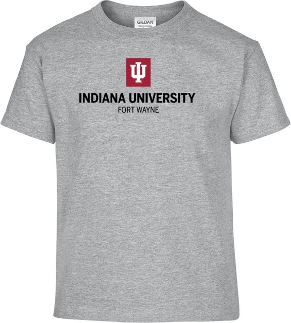 Indiana Youth T Shirt Indiana University Fort Wayne Stacked - ONLINE ONLY