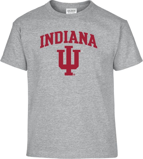 Indiana Youth T Shirt Indiana University  Indiana Arch Trident - ONLINE ONLY