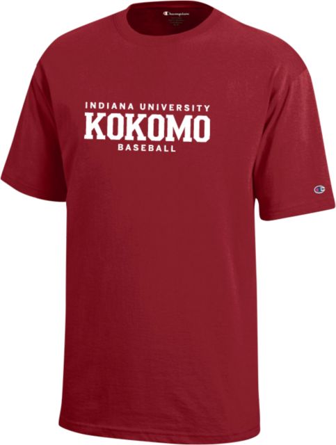 Indiana Youth Champion Short Sleeve Tee Indiana University Kokomo Baseball - ONLINE ONLY