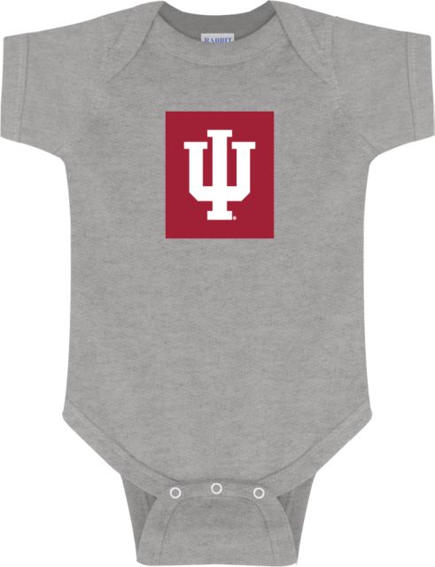 Indiana Infant Bodysuit Indiana University  IU Trident Tab - ONLINE ONLY