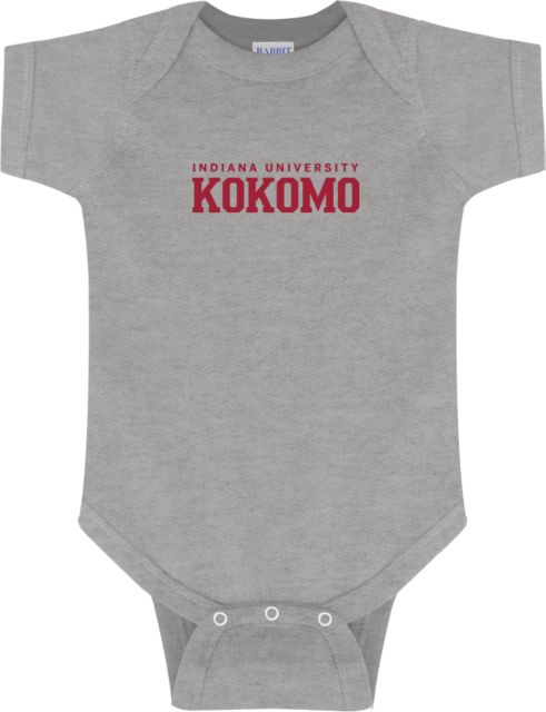 Indiana Infant Bodysuit Indiana University Kokomo Wordmark - ONLINE ONLY