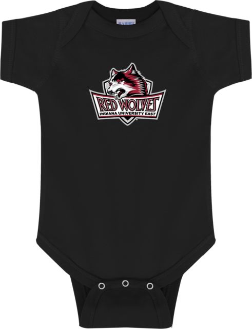 Indiana Infant Bodysuit Indiana University East Red Wolves Primary Mark - ONLINE ONLY