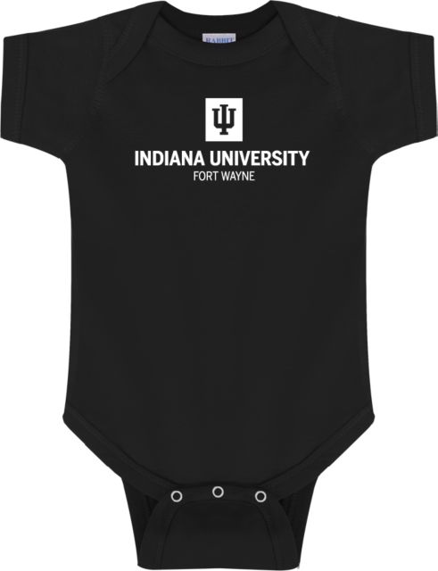 Indiana Infant Bodysuit Indiana University Fort Wayne Stacked - ONLINE ONLY