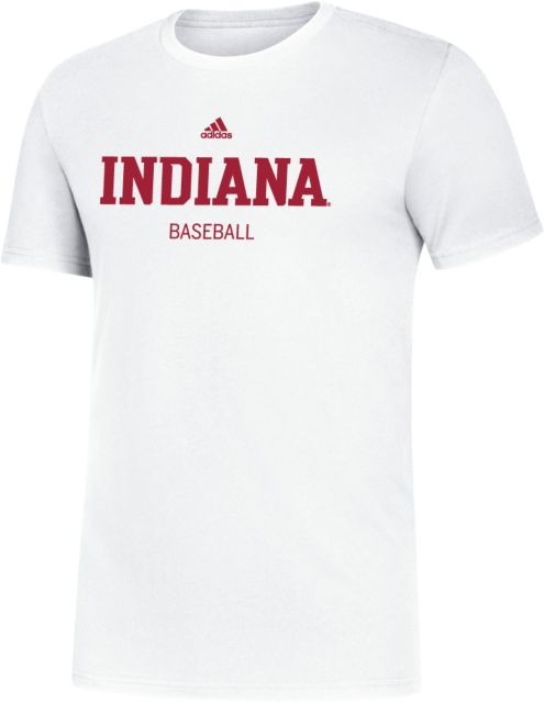Indiana Adidas Victory Red Amplifier Tee Indiana University  Baseball - ONLINE ONLY