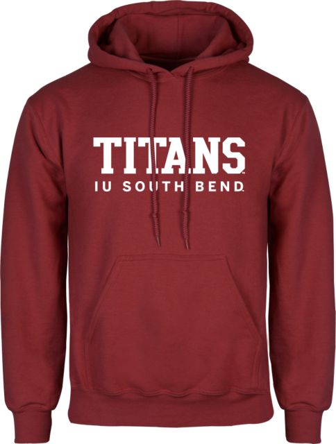 Indiana Fleece Hoodie Indiana University South Bend Wordmark - ONLINE ONLY