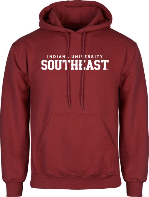 Indiana Fleece Hoodie Indiana University Southeast Wordmark - ONLINE ONLY