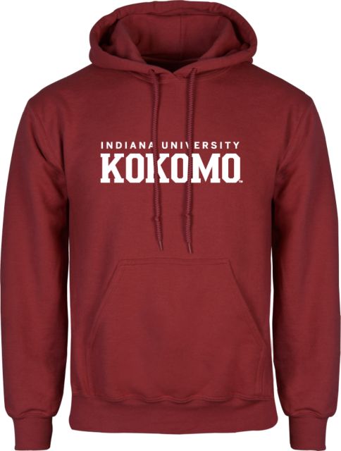 Indiana Fleece Hoodie Indiana University Kokomo Wordmark - ONLINE ONLY