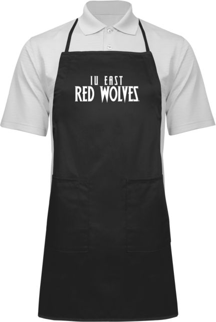 Indiana Full Length Apron Indiana University East Red Wolves - ONLINE ONLY