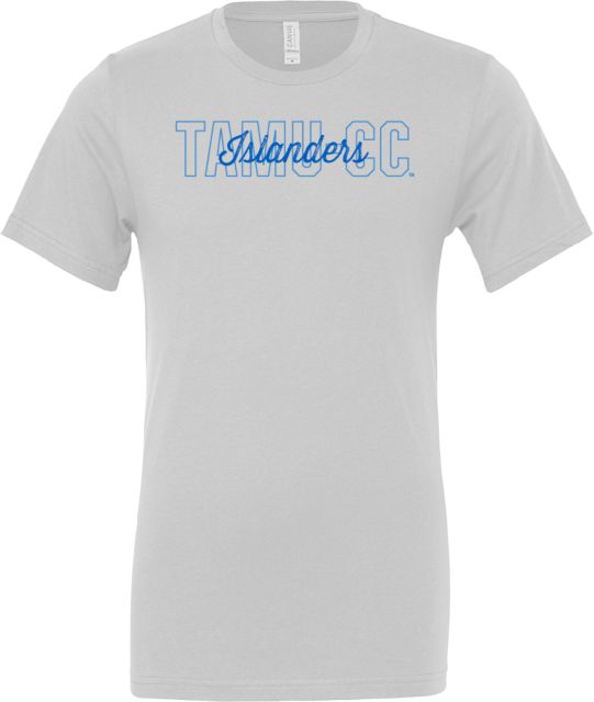 Texas A&M Corpus Christi Bella + Canvas Jersey Cotton T Shirt Mascot Name Layered