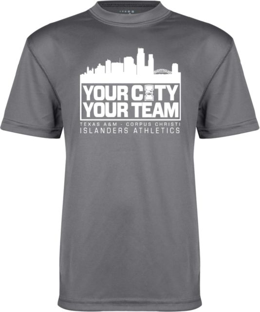 Texas A&M Corpus Christi Youth Performance Tee Your City Your Team