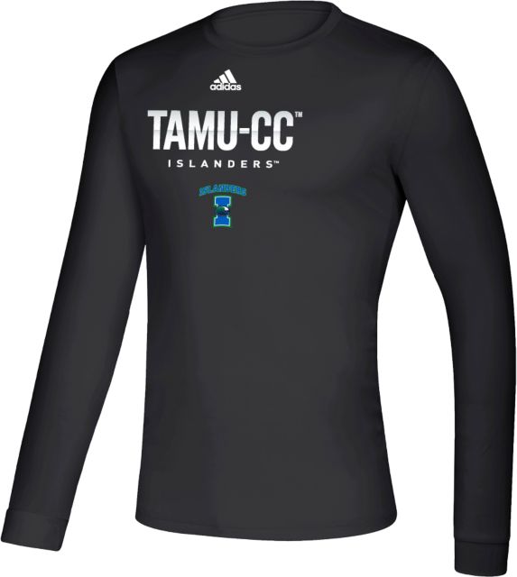 Texas A&M Corpus Christi Adidas Creator Performance Long Sleeve Tee Adidas Design TAMU-CC