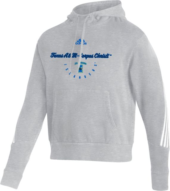 Texas A&M Corpus Christi Adidas Medium Pullover Hood Adidas Script Design TAMU-CC