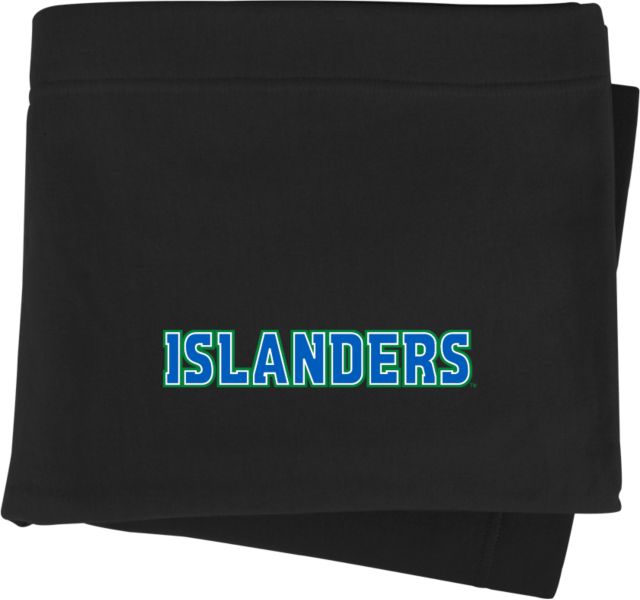 Texas A&M Corpus Christi Sweatshirt Blanket Wordmark