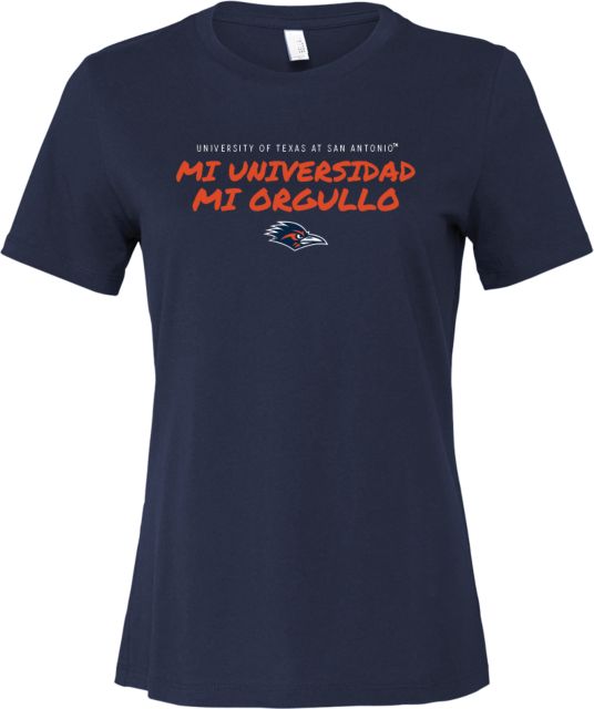 University of Texas San Antonio Mi Unversidad Mi Orgullo Bella + Canvas Women's Cotton Short Sleeve T-Shirt - ONLINE ONLY
