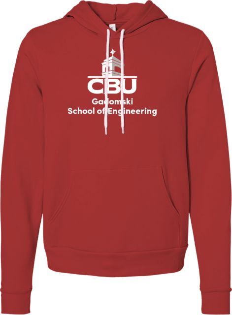 Christian Brothers Bella + Canvas Fleece Hood CBU School of Engineering - ONLINE ONLY