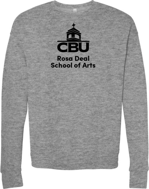 Christian Brothers Bella + Canvas Fleece Crew CBU School of Arts - ONLINE ONLY