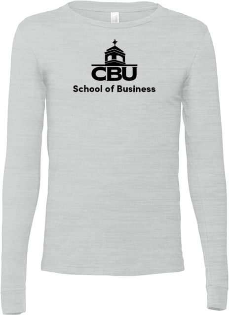 Christian Brothers Bella + Canvas Jersey Cotton Long Sleeve T Shirt CBU School of Business - ONLINE ONLY