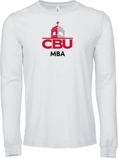 Christian Brothers Bella + Canvas Jersey Cotton Long Sleeve T Shirt CBU MBA - ONLINE ONLY