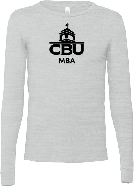 Christian Brothers Bella + Canvas Jersey Cotton Long Sleeve T Shirt CBU MBA - ONLINE ONLY