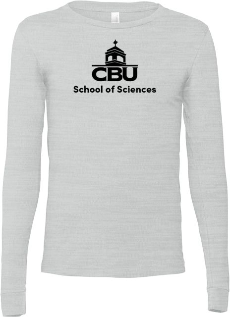 Christian Brothers Bella + Canvas Jersey Cotton Long Sleeve T Shirt CBU School of Sciences - ONLINE ONLY