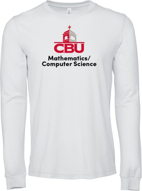Christian Brothers Bella + Canvas Jersey Cotton Long Sleeve T Shirt CBU Mathematics Computer Science - ONLINE ONLY