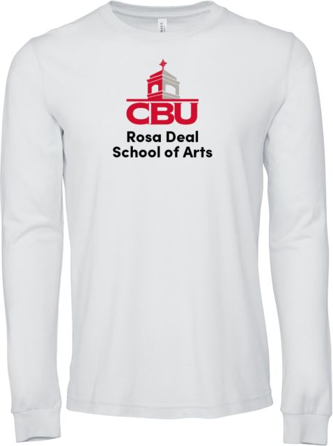 Christian Brothers Bella + Canvas Jersey Cotton Long Sleeve T Shirt CBU School of Arts - ONLINE ONLY