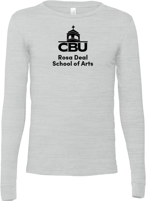 Christian Brothers Bella + Canvas Jersey Cotton Long Sleeve T Shirt CBU School of Arts - ONLINE ONLY