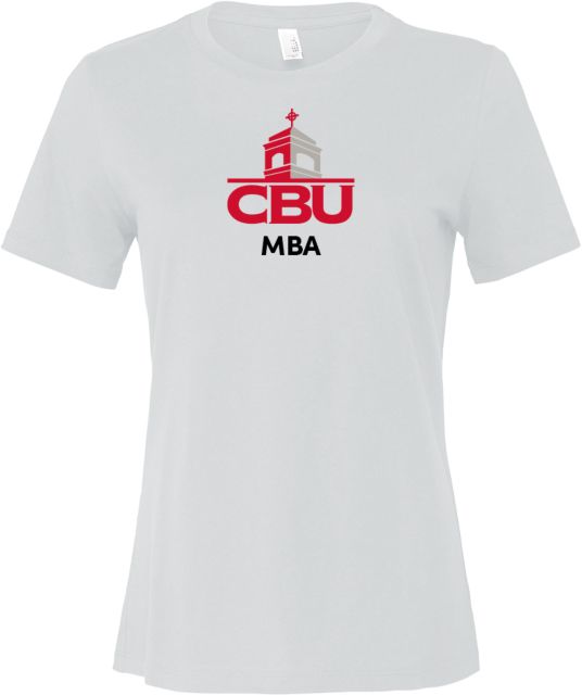 Christian Brothers Bella + Canvas Womens Relaxed Cotton T Shirt CBU MBA - ONLINE ONLY