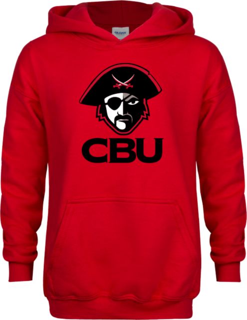 Christian Brothers Youth Fleece Hoodie Buccaneer Logo - ONLINE ONLY