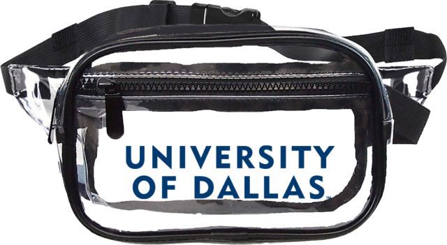 Univ of Dallas Clear Fanny Pack University of Dallas - ONLINE ONLY